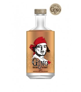 RHUM GINO ALCOOLS VIVANT 70CL 42.2% BIO