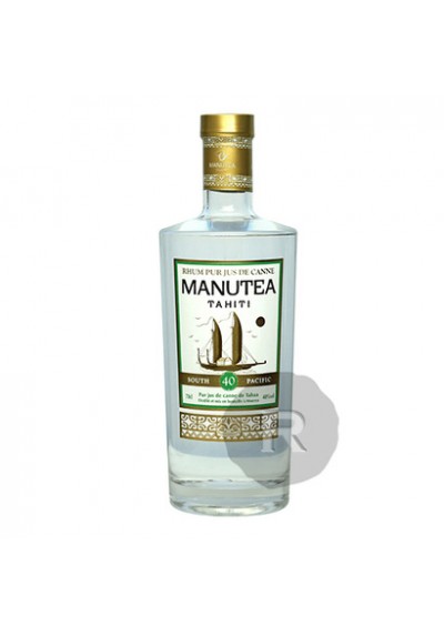 MANUTEA-TAHITI - RHUM BLANC - 70CL - 40°