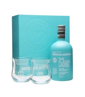 BRUICHLADDICH Scottish Barley 50% - coffret 2 verres