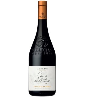 AOP COSTIERES DE NIMES GALLICIAN SIGNATURE SANS SULFITE ROUGE 75CL