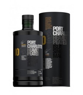 PORT CHARLOTTE 10 ANS PEATED ISLAY SINGLE MALT 70CL