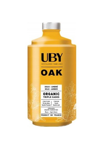 UBY OAK EAU DE VIE DE RAISIN AMBREE DE GASCOGNE 70CL 40%