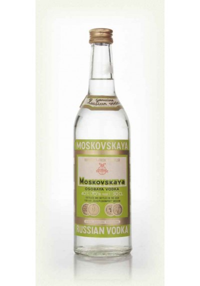 VODKA MOSKOVSKAYA 50CL