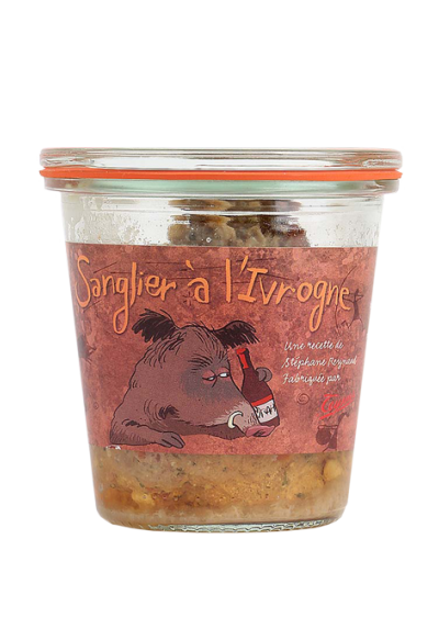 VERRINE SANGLIER A L'IVROGNE 200G