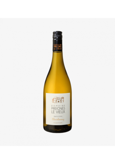 PREIGNES LE VIEUX CHARDONNAY BLANC 2018 PAYS D'OC