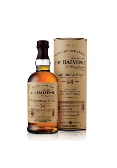 BALVENIE (The) 14 ans CARIBBEAN CASK 43%