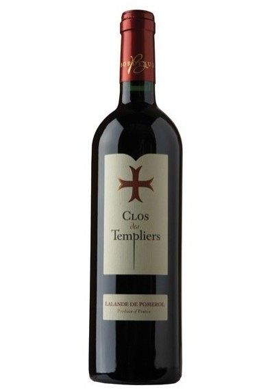 LALANDE DE POMEROL CLOS DES TEMPLIERS ROUGE 2017 75CL