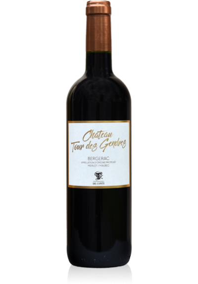 BERGERAC RGE 2017 75CL CHATEAU TOUR DES GENDRES MALBEC/MERLOT