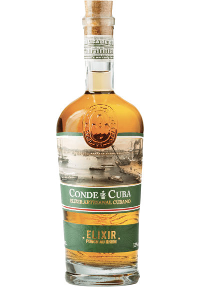 CONDE DE CUBA ELIXIR LIQUEUR RHUM 70CL 38%