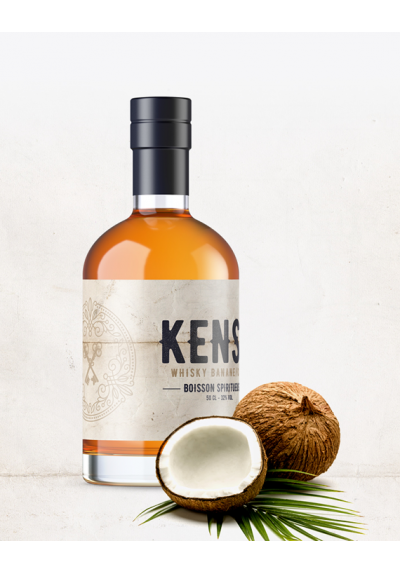 WHISKY MIEL/AMANDE 50CL KENSY