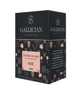 COSTIERES DE NIMES ROSE GALLICIAN BIB 5L