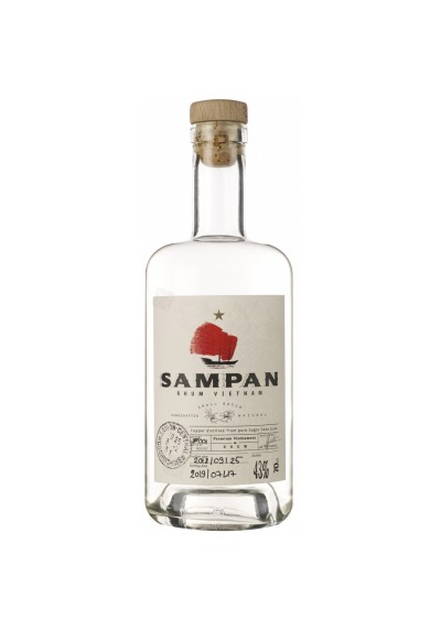 RHUM SAMPAN BLANC 43% 70 CL