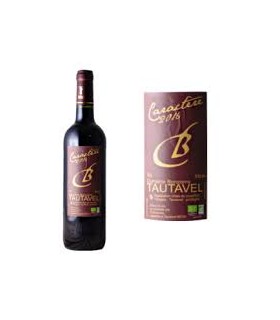 COTES DU ROUSSILLON VILLAGES TAUTAVEL CARACTERE ROUGE 75CL DOMAINE BONZOMS