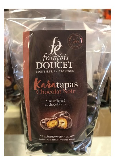 KARATAPAS CHOCOLAT NOIR FRANCOIS DOUCET 100G
