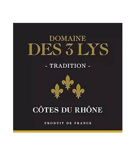 BIB 5L DOMAINE DES 3 LYS AOP COTES DU RHONE