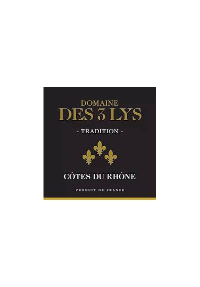 BIB 5L DOMAINE DES 3 LYS AOP COTES DU RHONE