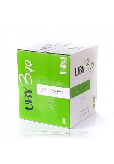 UBY BYO 3 LITRES COTES DE GASCOGNE BLANC