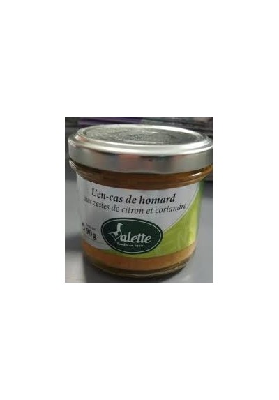 TARTARE HOMARD ZESTES DE CITRON CORIANDRE 90GR