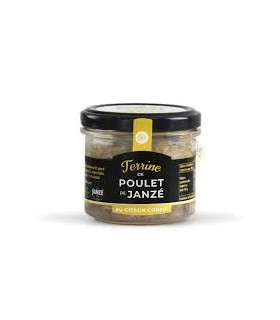 TERRINE DE POULET DE JANZE AU CITRON CONFIT 125GR