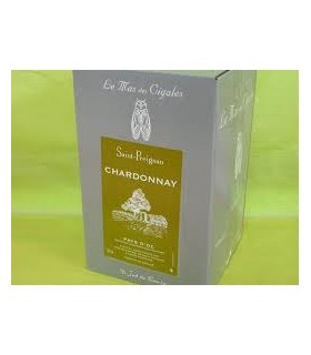 MAS DE CIGALE BLANC CHARDONNAY BIB 5L