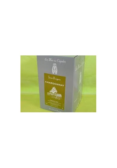 MAS DE CIGALE BLANC CHARDONNAY BIB 5L