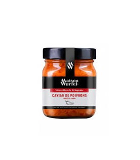 CAVIAR POIVRONS MERVEILLES DE PELAGONIE 300G WURFEL