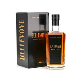 BELLEVOYE NOIR - Whisky de France Edition Tourbée 43% 70cl