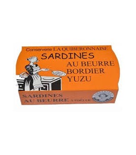 SARDINE BEURRE YUZU BORDIER 115G