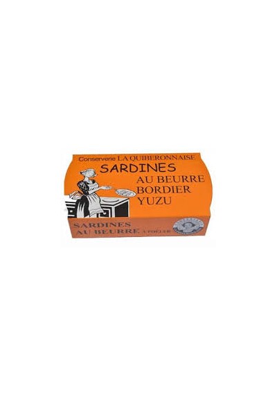 SARDINE BEURRE YUZU BORDIER 115G