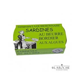SARDINES BEURRE ALGUES BORDIER 115G