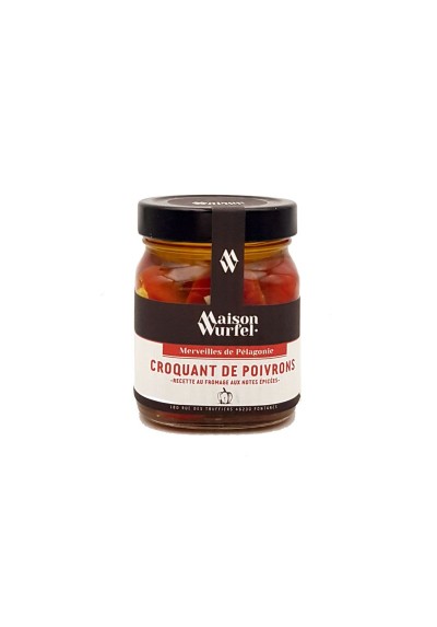 CROQUANT DE POIVRON ROUGE MERVEILLES DE PELAGONIE 290G WURFEL