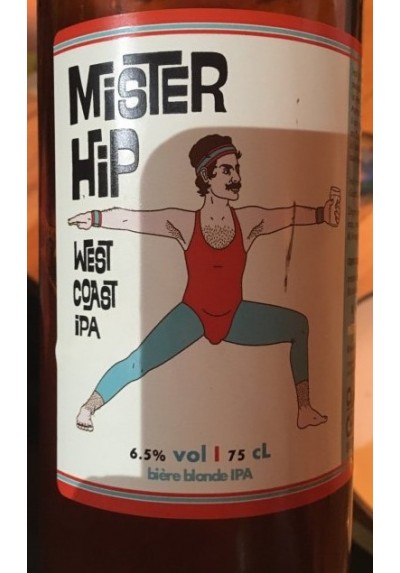 MISTER HIP WEST COAST IPA BIERE BLONDE 75CL