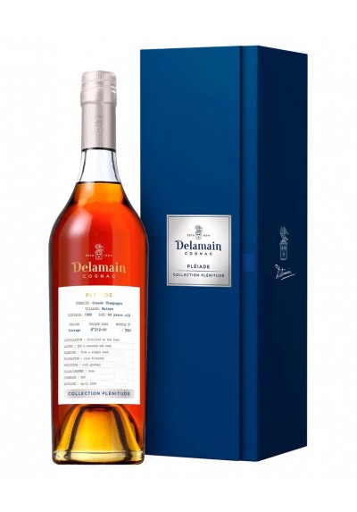 DELAMAIN COGNAC PLEIADE  PLÉNITUDE  "1980" 70cl