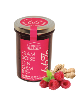 EXTREME DE FRUITS FRAMBOISE-GINGEMBRE 110G