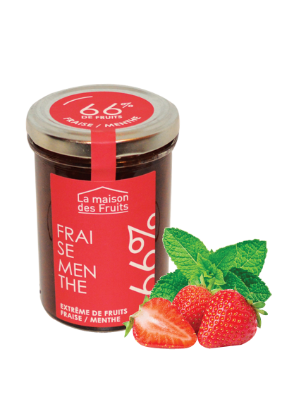 EXTREME DE FRUITS FRAISE-MENTHE 110G