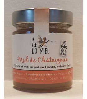 MIEL DE CHATAIGNIER LA FEE DU MIEL 250G