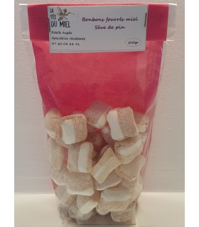 BONBONS FOURRES MIEL SEVE DE PIN LA FEE DU MIEL 200G