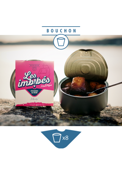 LES INBIBES MALO RHUM MIRTY BOUCHON 180G