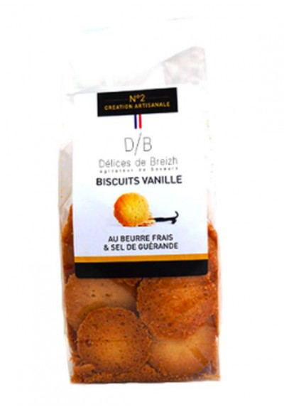 BISCUITS VANILLE 110G DELICES DE BREIZH