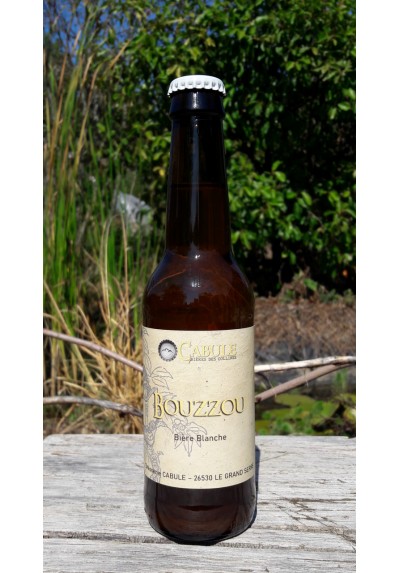 BOUZZOU BIERE BLANCHE CABULE 33CL DROME