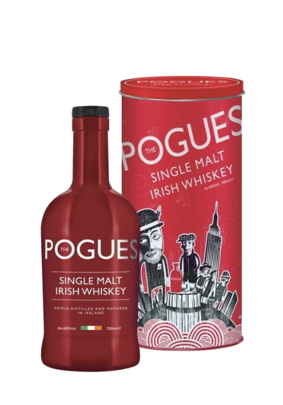 THE POGUES IRISH WHISKY SINGLE MALT 40% 70CL