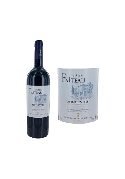 MINERVOIS TRADITION ROUGE 75 CL CHATEAU FAITEAU