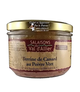 TERRINE CANARD POIVRE VERT 180gr