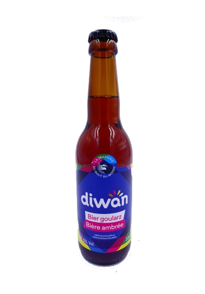 TERENEZ BIERE AMBREE 33CL DIWAN