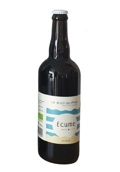 BIERE BLANCHE ECUME  75CL LE GRAIN DU PONANT