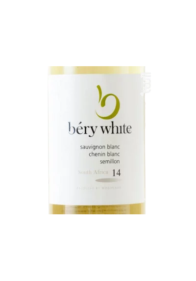 SUD AFRIQUE BERY WHITE SAUVIGNON CHENIN SEMILLON 75CL