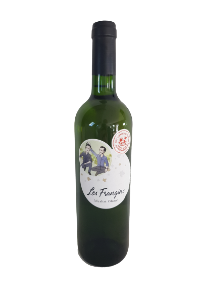 MERLOT BLANC LES FRANGINS BLANC 2018 VDF