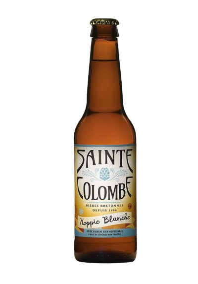 BIERE SAINTE COLOMBE BLANCHE HOPPIE 75CL