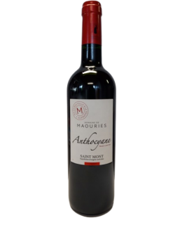 SAINT MONT ROUGE ANTHOCYANE  Tannat Fer Servadou DOMAINE DE MAOURIESS