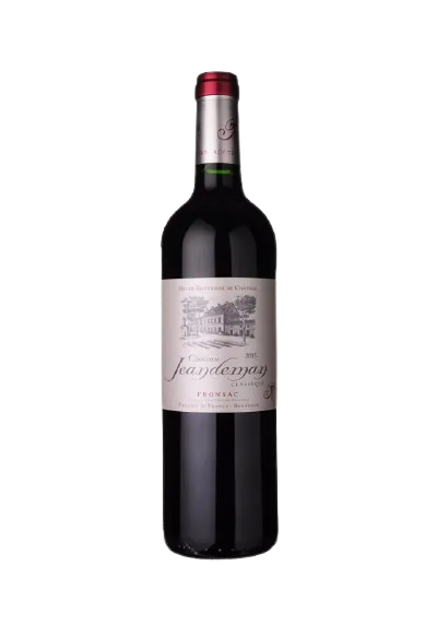 FRONSAC ROUGE CHATEAU DE JEANDEMAN 75 CL